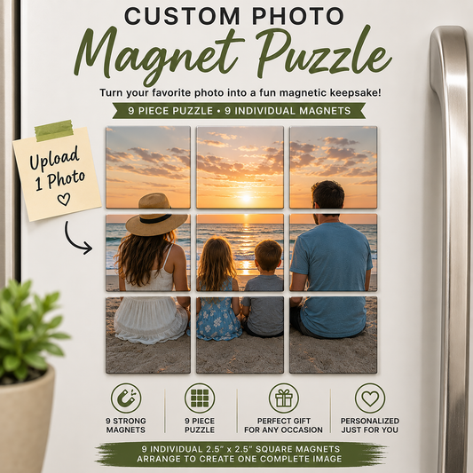Custom Photo Magnet Puzzle
