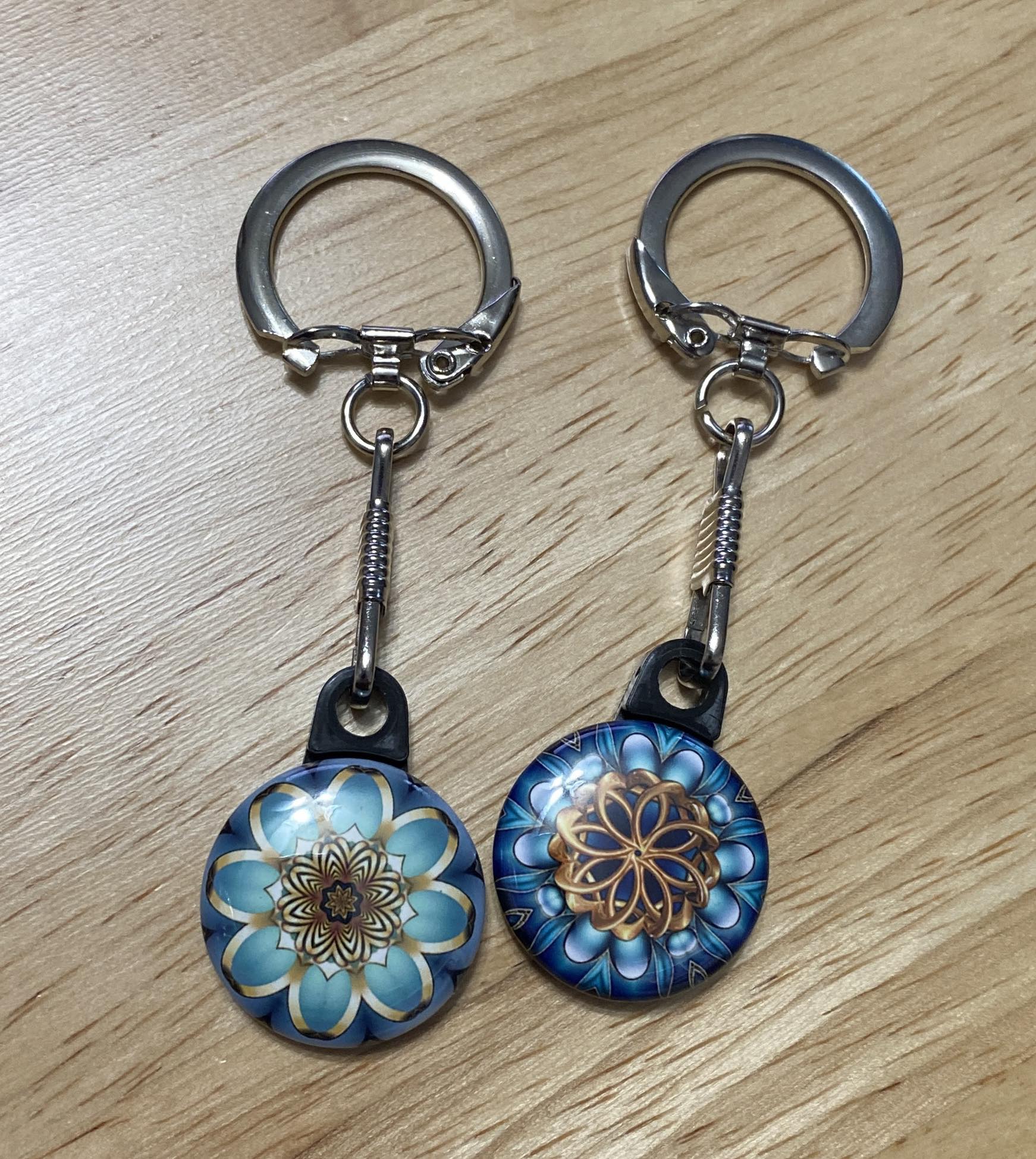 1 inch Round Key Chain or Zipper Pull – MagnaCharm Creations